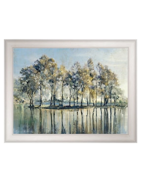 Cuadro decorativo Isla de árboles de Studio Arts técnica mixta Cuadros Jr