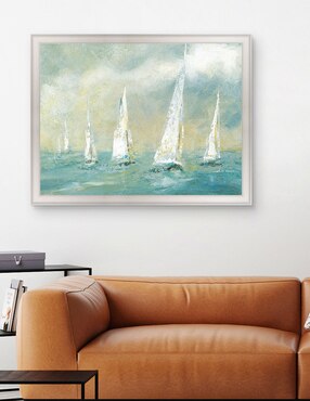 Cuadro decorativo Brisa marina de Carol Robinson técnica mixta Cuadros Jr