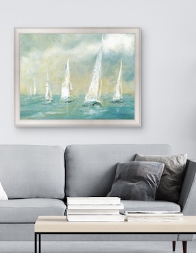 Cuadro decorativo Brisa marina de Carol Robinson técnica mixta Cuadros Jr