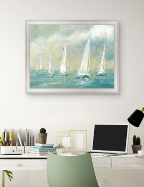 Cuadro decorativo Brisa marina de Carol Robinson técnica mixta Cuadros Jr