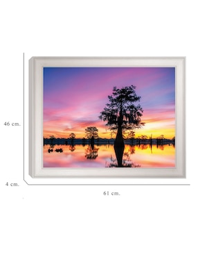 Cuadro decorativo Paisaje de sombras de Andy Crawford técnica mixta Cuadros Jr
