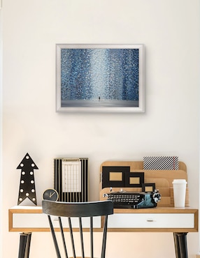 Cuadro decorativo Lluvia azul de Ekaterina Ermilkina técnica mixta Cuadros Jr