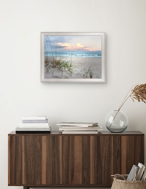 Cuadro decorativo Madera flotante de playa de Nan técnica mixta Cuadros Jr