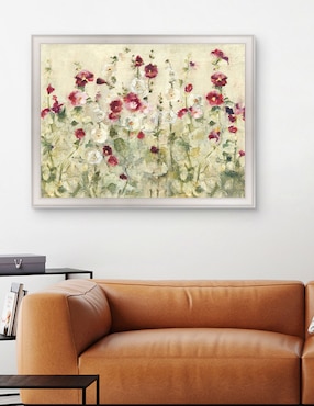 Cuadro decorativo Fila de malvas frías de Cheri Blum técnica mixta Cuadros Jr