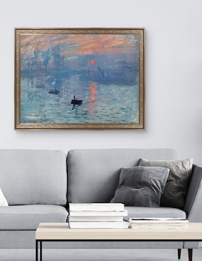 Cuadro decorativo Monet – Impresión: sol naciente de Portfolio Arts Group técnica mixta Cuadros Jr