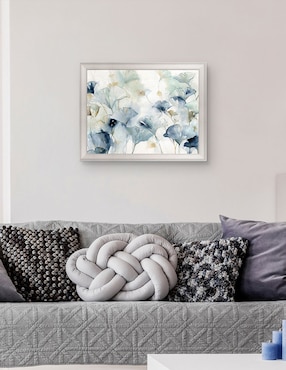 Cuadro decorativo Ginkgo en esplendor de Carol Robinson técnica mixta Cuadros Jr
