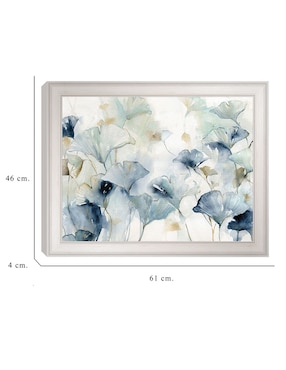 Cuadro decorativo Ginkgo en esplendor de Carol Robinson técnica mixta Cuadros Jr