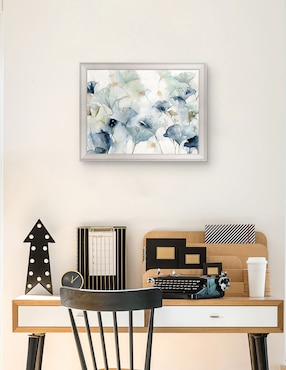 Cuadro decorativo Ginkgo en esplendor de Carol Robinson técnica mixta Cuadros Jr