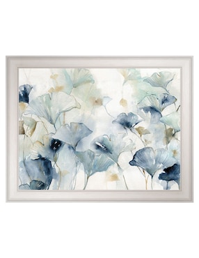 Cuadro decorativo Ginkgo en esplendor de Carol Robinson técnica mixta Cuadros Jr