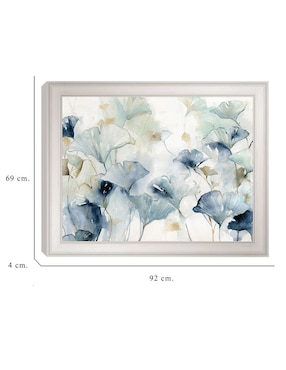 Cuadro decorativo Ginkgo en esplendor de Carol Robinson técnica mixta Cuadros Jr