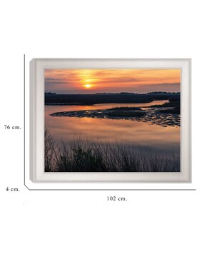 Cuadro decorativo Amanecer en Big Bend Florida de Andy Crawford técnica mixta Cuadros Jr