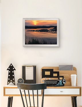 Cuadro decorativo Amanecer en Big Bend Florida de Andy Crawford técnica mixta Cuadros Jr