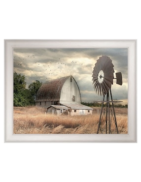 Cuadro decorativo Granja de la bahía Henderson de Lori Deiter técnica mixta Cuadros Jr
