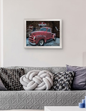 Cuadro decorativo Camioneta Chevrolet 1954 de Lori Hutchison técnica mixta Cuadros Jr