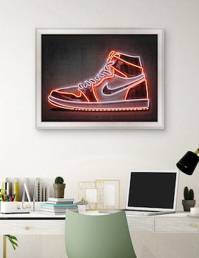 Cuadro decorativo Tenis de Octavian Mielu técnica mixta Cuadros Jr