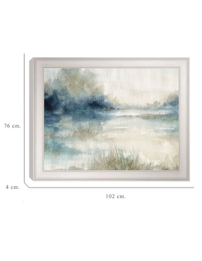 Cuadro decorativo Serenidad vespertina en el agua de Carol Robinson técnica mixta Cuadros Jr