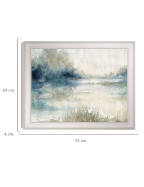 Cuadro decorativo Serenidad vespertina en el agua de Carol Robinson técnica mixta Cuadros Jr