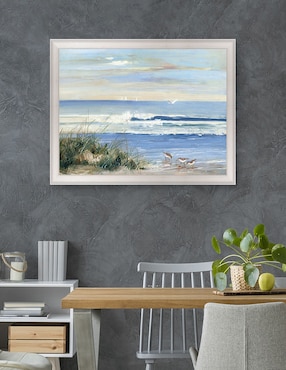 Cuadro decorativo Recolectores de playa de Sally Swatland técnica mixta Cuadros Jr