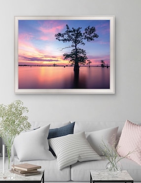 Cuadro decorativo Atardecer del solsticio de verano de Andy Crawford técnica mixta Cuadros Jr