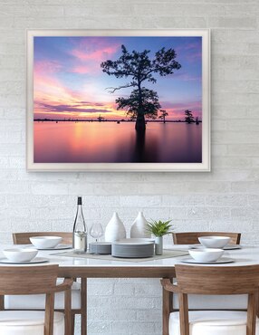 Cuadro decorativo Atardecer del solsticio de verano de Andy Crawford técnica mixta Cuadros Jr