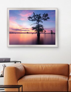 Cuadro decorativo Atardecer del solsticio de verano de Andy Crawford técnica mixta Cuadros Jr