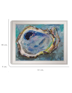 Cuadro decorativo Ostra II de Jeanette Vertentes técnica mixta Cuadros Jr