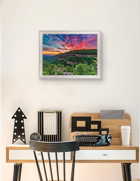 Cuadro decorativo Amanecer en Cloudland Canyon de Andy Crawford técnica mixta Cuadros Jr