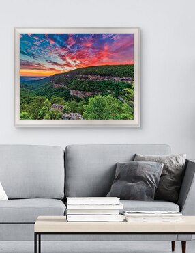 Cuadro decorativo Amanecer en Cloudland Canyon de Andy Crawford técnica mixta Cuadros Jr