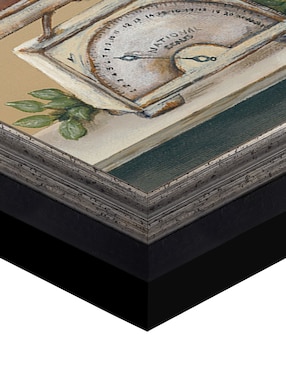 Cuadro decorativo Cocina de granja con jardín de Pam Britton técnica mixta Cuadros Jr