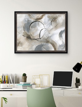 Cuadro decorativo Alegre de Nan técnica mixta Cuadros Jr