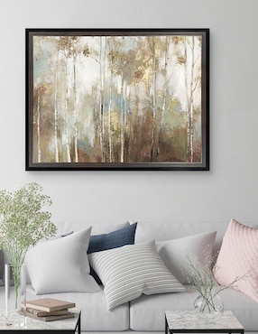 Cuadro decorativo Abedul fino III de Allison Pearce técnica mixta Cuadros Jr