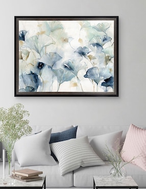 Cuadro decorativo Ginkgo en esplendor de Carol Robinson técnica mixta Cuadros Jr