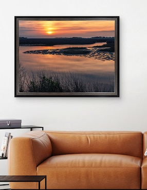 Cuadro decorativo Amanecer en Big Bend Florida de Andy Crawford técnica mixta Cuadros Jr