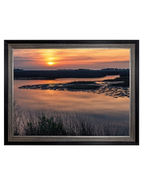 Cuadro decorativo Amanecer en Big Bend Florida de Andy Crawford técnica mixta Cuadros Jr