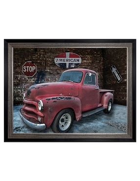 Cuadro decorativo Camioneta Chevrolet 1954 de Lori Hutchison técnica mixta Cuadros Jr