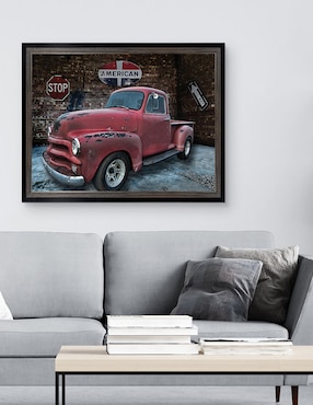 Cuadro decorativo Camioneta Chevrolet 1954 de Lori Hutchison técnica mixta Cuadros Jr