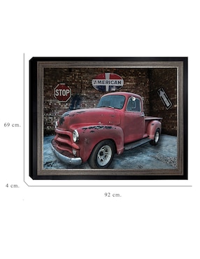 Cuadro decorativo Camioneta Chevrolet 1954 de Lori Hutchison técnica mixta Cuadros Jr