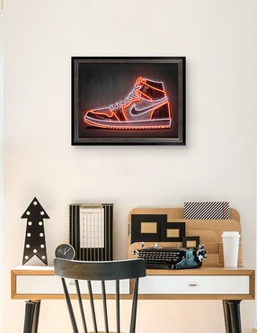 Cuadro decorativo Tenis de Octavian Mielu técnica mixta Cuadros Jr