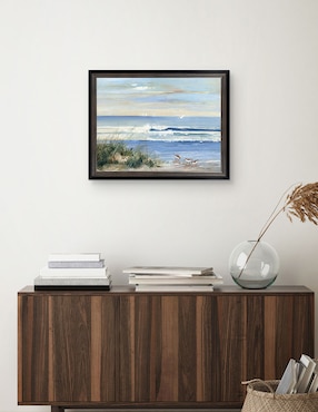 Cuadro decorativo Recolectores de playa de Sally Swatland técnica mixta Cuadros Jr