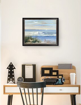 Cuadro decorativo Recolectores de playa de Sally Swatland técnica mixta Cuadros Jr