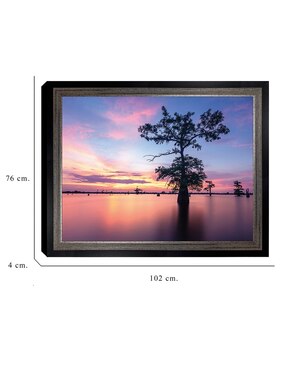 Cuadro decorativo Atardecer del solsticio de verano de Andy Crawford técnica mixta Cuadros Jr