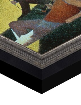 Cuadro decorativo Seurat – Tarde de domingo en la isla de Portfolio Arts Group técnica mixta Cuadros Jr
