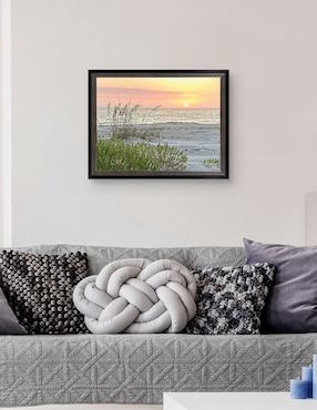 Cuadro decorativo Atardecer calmante de Mary Lou Johnson técnica mixta Cuadros Jr