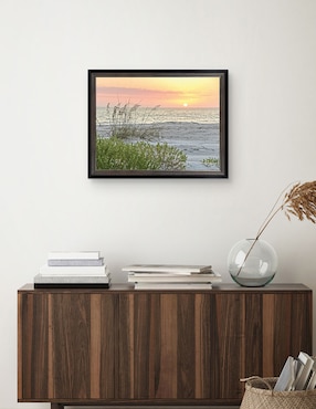 Cuadro decorativo Atardecer calmante de Mary Lou Johnson técnica mixta Cuadros Jr