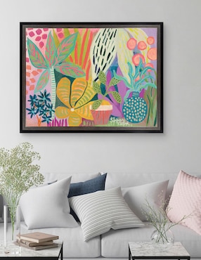 Cuadro decorativo Paraíso de palmeras de Suzanne Allard técnica mixta Cuadros Jr