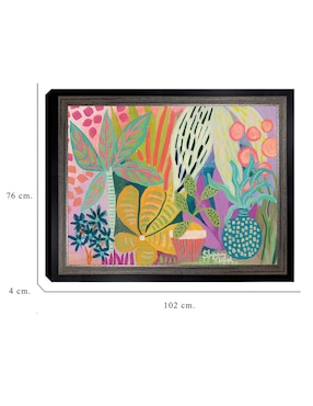 Cuadro decorativo Paraíso de palmeras de Suzanne Allard técnica mixta Cuadros Jr