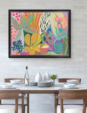 Cuadro decorativo Paraíso de palmeras de Suzanne Allard técnica mixta Cuadros Jr