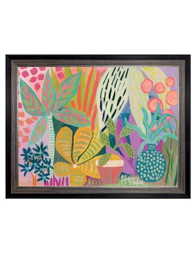 Cuadro decorativo Paraíso de palmeras de Suzanne Allard técnica mixta Cuadros Jr