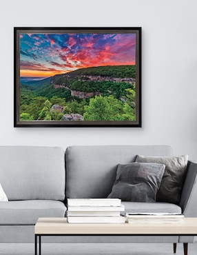 Cuadro decorativo Amanecer en Cloudland Canyon de Andy Crawford técnica mixta Cuadros Jr