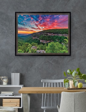 Cuadro decorativo Amanecer en Cloudland Canyon de Andy Crawford técnica mixta Cuadros Jr